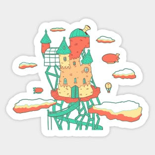 Castle in the sky Sticker